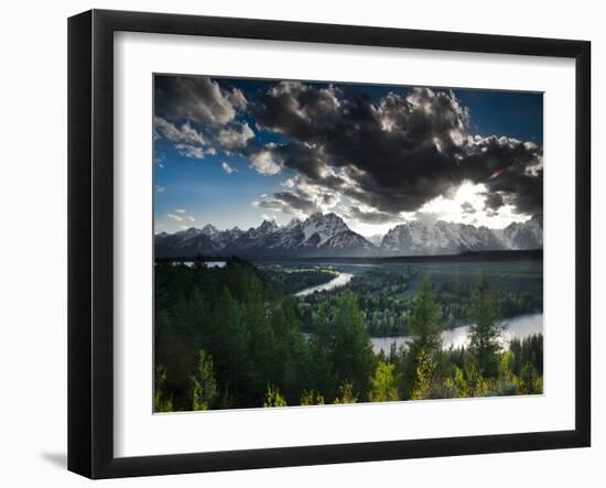 Snake River, Grand Teton National Park, Wyoming-Brad Beck-Framed Photographic Print