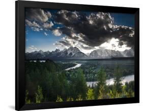 Snake River, Grand Teton National Park, Wyoming-Brad Beck-Framed Photographic Print