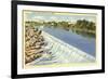 Snake River, Idaho Falls, Idaho-null-Framed Art Print