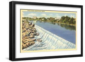 Snake River, Idaho Falls, Idaho-null-Framed Art Print