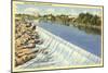 Snake River, Idaho Falls, Idaho-null-Mounted Art Print