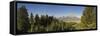 Snake River Overlook and Teton Mountain Range, Grand Teton National Park, Wyoming, USA-Michele Falzone-Framed Stretched Canvas