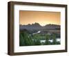 Snake River Overlook and Teton Mountain Range, Grand Teton National Park, Wyoming, USA-Michele Falzone-Framed Photographic Print