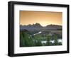 Snake River Overlook and Teton Mountain Range, Grand Teton National Park, Wyoming, USA-Michele Falzone-Framed Photographic Print