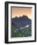 Snake River Overlook and Teton Mountain Range, Grand Teton National Park, Wyoming, USA-Michele Falzone-Framed Photographic Print