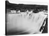 Snake River Thunders Over Shoshone Falls-null-Stretched Canvas