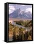 Snake River with Tetons in Background-Alfred Eisenstaedt-Framed Stretched Canvas