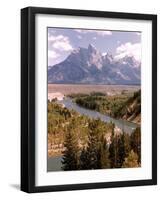 Snake River with Tetons in Background-Alfred Eisenstaedt-Framed Photographic Print