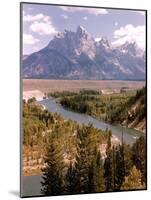 Snake River with Tetons in Background-Alfred Eisenstaedt-Mounted Photographic Print