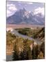 Snake River with Tetons in Background-Alfred Eisenstaedt-Mounted Photographic Print