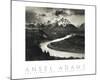 Snake River-Ansel Adams-Mounted Art Print