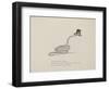 Snake Wearing a Hat From a Collection Of Poems and Songs by Edward Lear-Edward Lear-Framed Premium Giclee Print