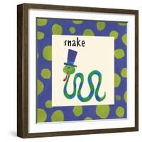 Snake-null-Framed Giclee Print