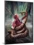 Snakefight-Eric Joyner-Mounted Premium Giclee Print