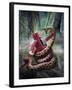 Snakefight-Eric Joyner-Framed Giclee Print