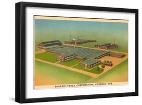 Snap-On Tool Factory, Kenosha, Wisconsin-null-Framed Art Print