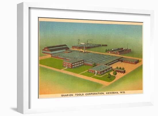 Snap-On Tool Factory, Kenosha, Wisconsin-null-Framed Art Print