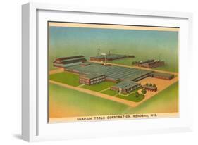 Snap-On Tool Factory, Kenosha, Wisconsin-null-Framed Art Print