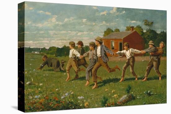 Snap the Whip, 1872-Winslow Homer-Stretched Canvas