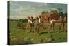 Snap the Whip, 1872-Winslow Homer-Stretched Canvas