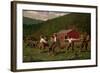 Snap the Whip, 1872-Winslow Homer-Framed Giclee Print