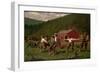 Snap the Whip, 1872-Winslow Homer-Framed Giclee Print