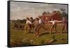 Snap the Whip-Winslow Homer-Framed Stretched Canvas