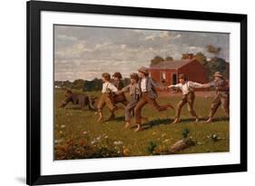 Snap the Whip-Winslow Homer-Framed Giclee Print