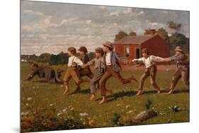 Snap the Whip-Winslow Homer-Mounted Giclee Print