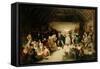 Snapp Apple Night-Daniel Maclise-Framed Stretched Canvas