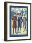 Snappy Dressers on a Sunny Afternoon-null-Framed Art Print