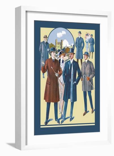 Snappy Dressers on a Sunny Afternoon-null-Framed Art Print