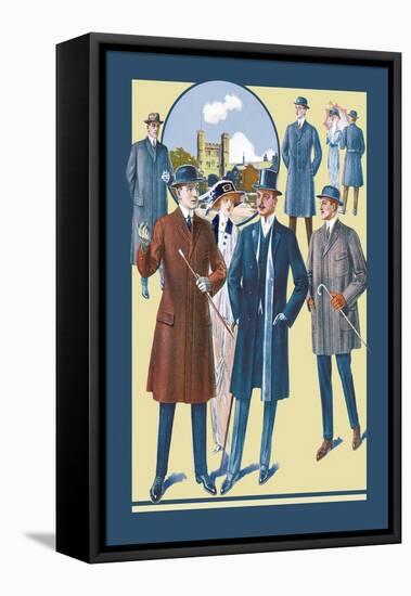 Snappy Dressers on a Sunny Afternoon-null-Framed Stretched Canvas