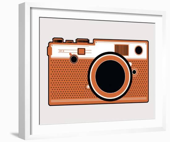 Snapshot - Ochre-Tom Frazier-Framed Giclee Print