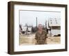 Snapshot of Us Army Soldier on Base in Vietnam, Ca. 1970-null-Framed Photographic Print