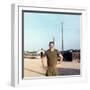 Snapshot of Us Army Soldier on Base in Vietnam, Ca. 1970-null-Framed Photographic Print