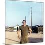 Snapshot of Us Army Soldier on Base in Vietnam, Ca. 1970-null-Mounted Photographic Print