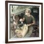 Snapshot of Us Soldier in Vietnam, Ca. 1970-null-Framed Photographic Print