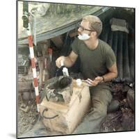 Snapshot of Us Soldier in Vietnam, Ca. 1970-null-Mounted Photographic Print