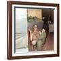 Snapshot of Vietnam War Soldier Relaxing on Base, Ca. 1970-null-Framed Photographic Print