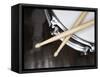 Snare Drum and Drumsticks-Roy McMahon-Framed Stretched Canvas