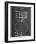 Snare Drum Instrument Patent-null-Framed Art Print