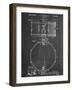 Snare Drum Instrument Patent-null-Framed Art Print