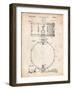 Snare Drum Instrument Patent-Cole Borders-Framed Art Print