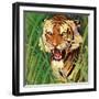 "Snarling Tiger," April 19, 1941-Emmett Watson-Framed Giclee Print