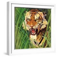 "Snarling Tiger," April 19, 1941-Emmett Watson-Framed Giclee Print