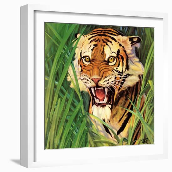 "Snarling Tiger," April 19, 1941-Emmett Watson-Framed Giclee Print