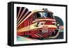 SNCF-David Chestnutt-Framed Stretched Canvas