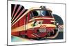 SNCF-David Chestnutt-Mounted Giclee Print