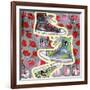 Sneaker Tower-Jennifer McCully-Framed Giclee Print